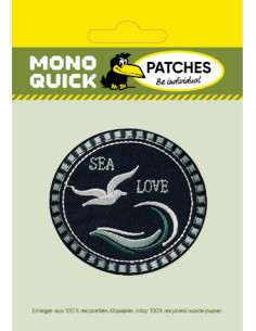 Applikation, Patch, Bügelbild: Sea Love 2