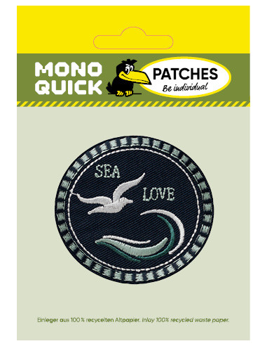 Applikation, Patch, Bügelbild: Sea Love