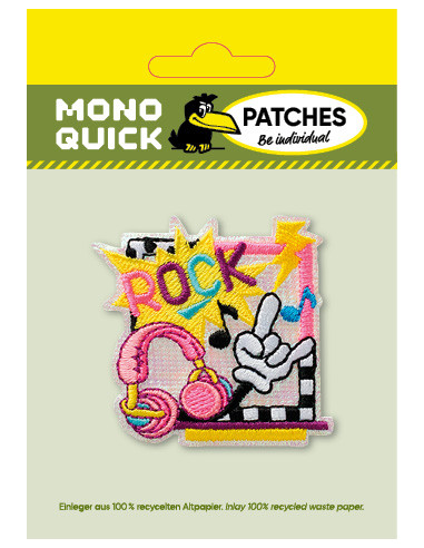 Applicatie, Patch, Strijkapplicatie: Rock Neon