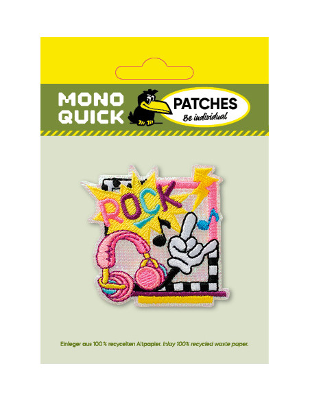 Applicatie, Patch, Strijkapplicatie: Rock Neon