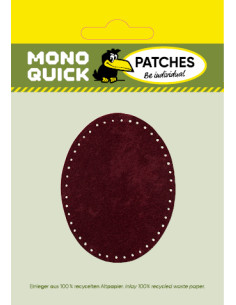 Pleister, Patch, Strijkapplicatie: Patches suede berry, 1... 2