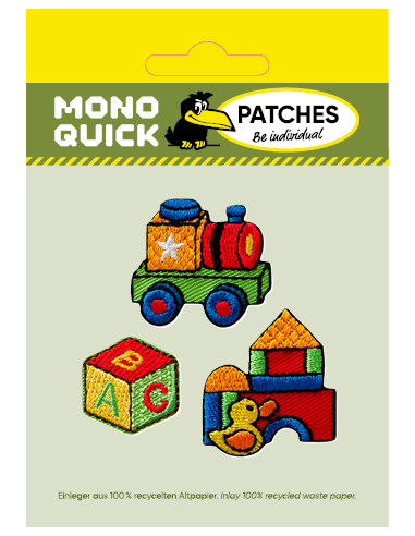 Applicatie, Patch, Strijkapplicatie: Bouw blokken