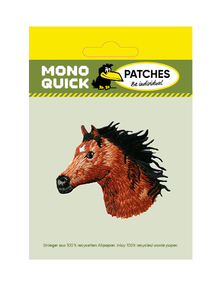 Applicatie, Patch, Strijkapplicatie: Paardenkop