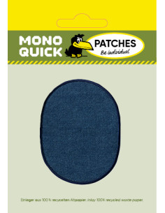 Applicatie, Patch, Strijkapplicatie: Jeansflick ovaal... 2