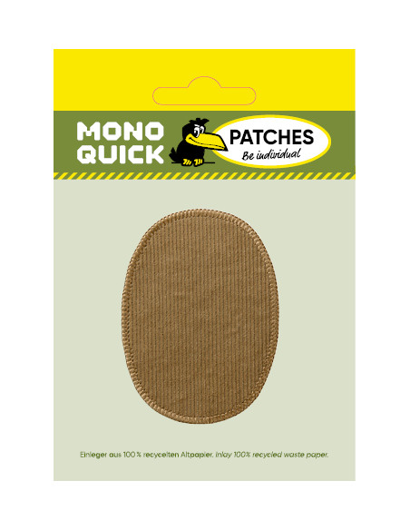 Appliques, Patch, Écusson thermocollant: Cordelette à beige 2 pièces