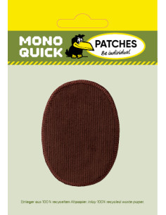 Rapiécer, Patch, Écusson thermocollant: Cordelette à brun... 2