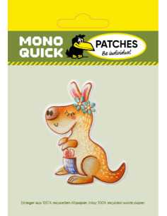 Applikation,Patch,Aufbügler: Känguru 2