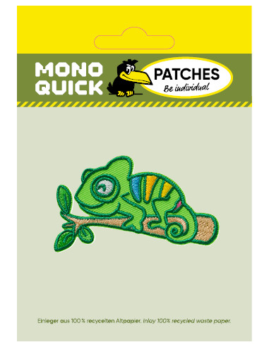 Applicatie, Patch, Strijkapplicatie: Kameleon