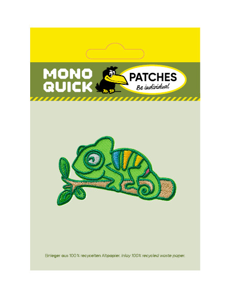 Appliques, Patch, Écusson thermocollant : Caméléon