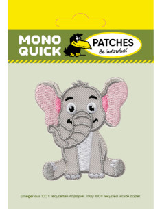 Appliques, Patch, Écusson thermocollant : L'éléphant 2
