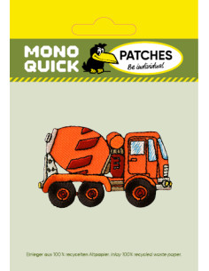 Applikation, Patch, Bügelbild: Betonmischer 2