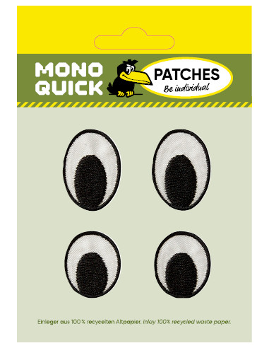 Appliques, Patch, Écusson thermocollant : Yeux...