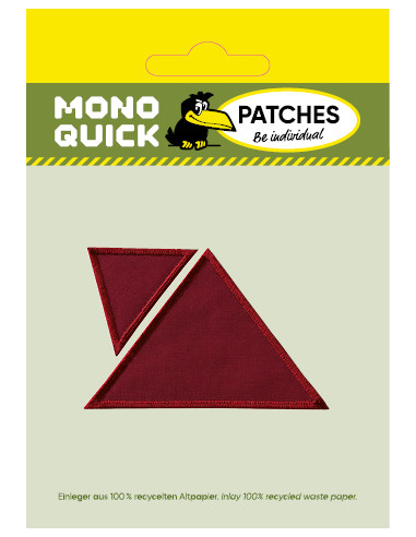 Applicatie, Patch, Strijkapplicatie: Driehoeken...