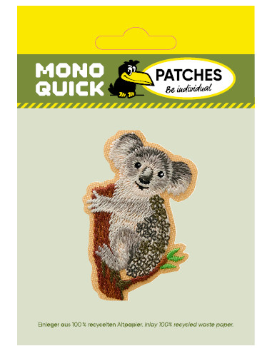 Applikation, Patch, Bügelbild: Koala