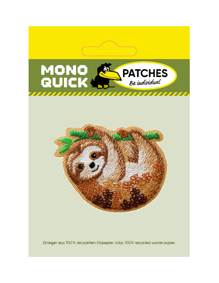 Appliques, Patch, Écusson thermocollant : Paresseux