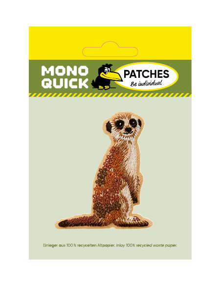 Appliques, Patch, Écusson thermocollant : Suricate