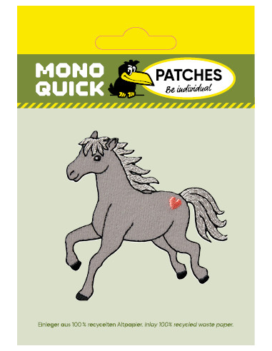 Applicatie, Patch, Strijkapplicatie: Paard met...