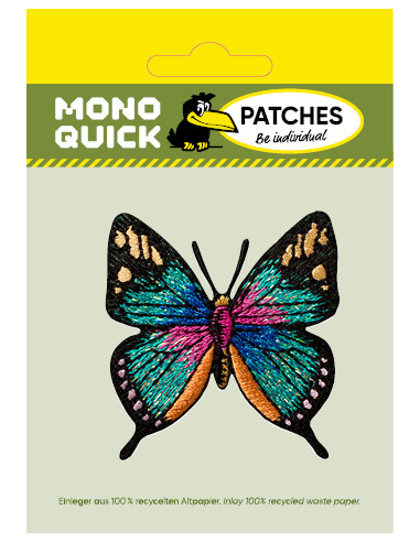 Applikation, Patch, Bügelbild: Schmetterling...