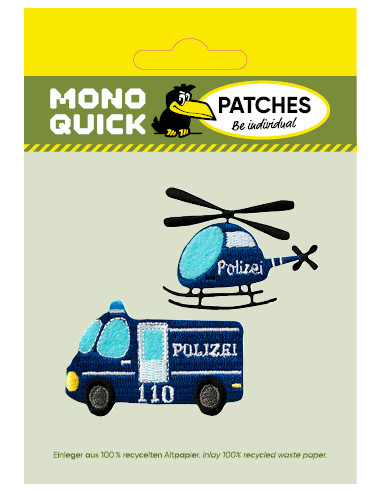 Applicatie, Patch, Strijkapplicatie: Politie...