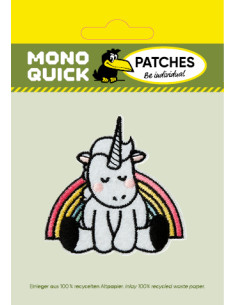 Appliques, Patch, Écusson thermocollant : Licorne assise 2