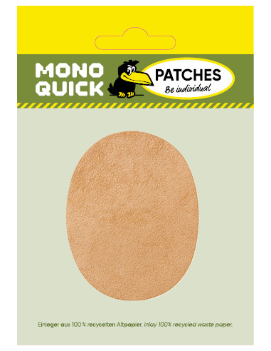 Veloursvlekken rozenbeige