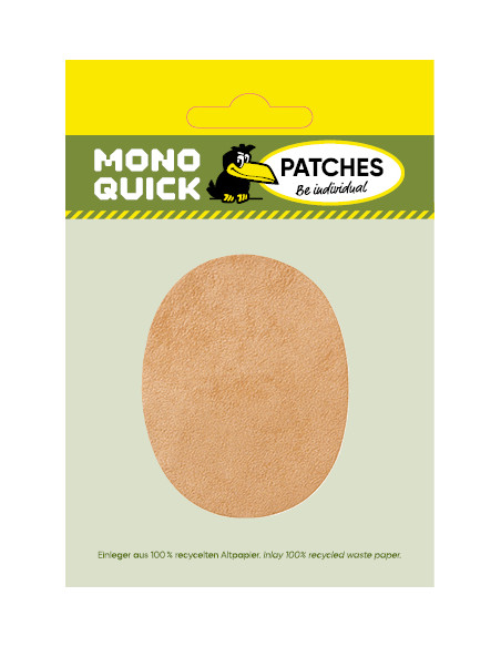 Veloursvlekken rozenbeige