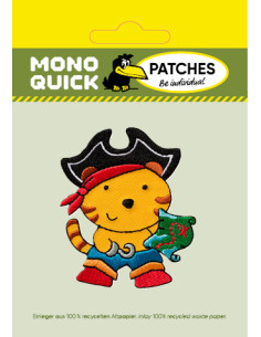 Appliques, Patch, Écusson thermocollant : Tigre pirate 2