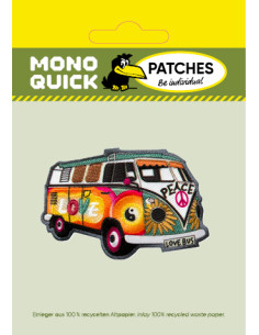 Appliques, Patch, Écusson thermocollant : Bus hippie 2
