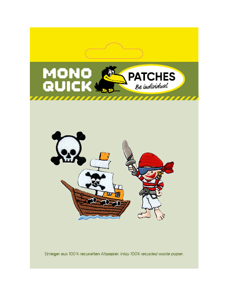 Applicatie, Patch, Strijkapplicatie: Create Piraat