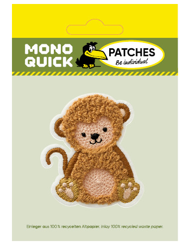 Appliques, Patch, Écusson thermocollant : Singe...