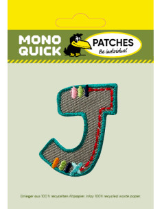 Appliques, Patch, Écusson thermocollant : Lettre unique J... 2