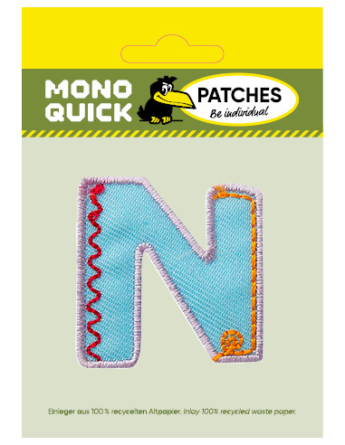 Applikation, Patch, Bügelbild: Einzelbuchstabe...