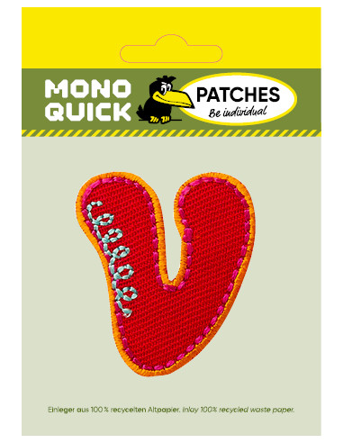 Applikation, Patch, Bügelbild: Einzelbuchstabe...