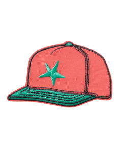 Applicatie, Patch, Strijkapplicatie: Pet rood