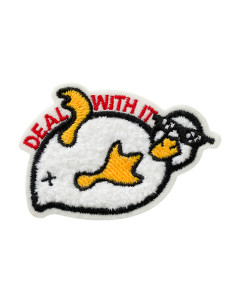 Applicatie, Patch, Strijkapplicatie: Deal with it Ente