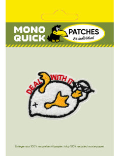Appliques, Patch, Écusson thermocollant : Deal with it Ente 2