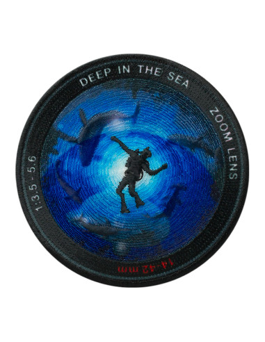 Applicatie, Patch, Strijkapplicatie:  Recycl-Patch Deep Sea