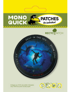 Applicatie, Patch, Strijkapplicatie:  Recycl-Patch Deep Sea 2