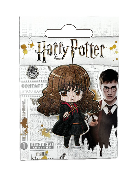Appliqué, Patch, Iron-on: Harry Potter© Hermoine met toverstaf