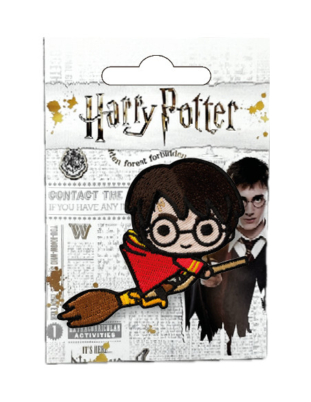Applikation, Patch, Aufbügler: Harry Potter© auf dem Besen