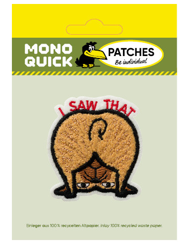 Applicatie, Patch, Strijkapplicatie: I saw that...