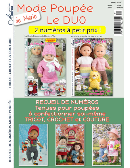 DUO Marie's Poppenmode n° 34 + 31