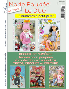 Le DUO Mode Poupée de Marie n° 34 + 32 2