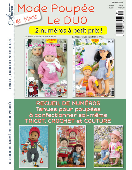 DUO Marie's Poppenmode n° 34 + 32