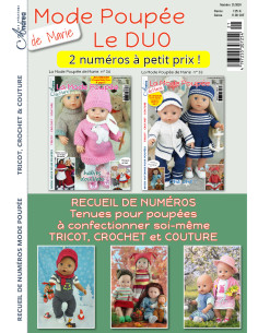 Le DUO Mode Poupée de Marie n° 34 + 33 2