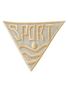 Appliques, Patch, Écusson thermocollant: Triangle Sport,...