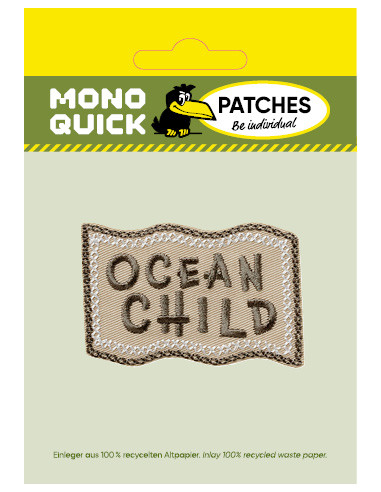 Applikation, Patch, Bügelbild: Ocean Child