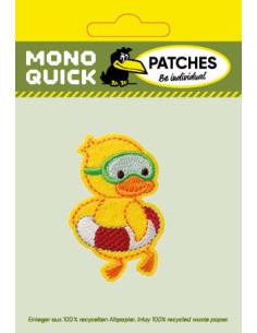 Appliques, Patch, Écusson thermocollant : Canard avec bouée 2