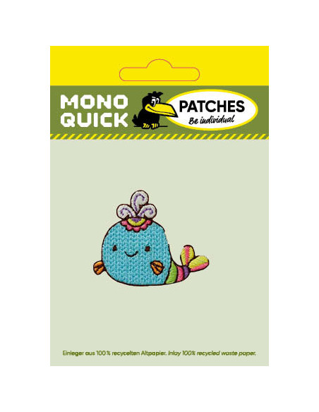 Appliques, Patch, Écusson thermocollant: Baleine petite