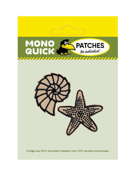 Applicatie, Patch, Strijkapplicatie: Schelp set